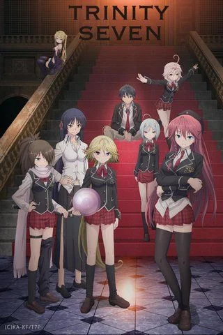 Святая семёрка / Trinity Seven (2014) ТВ [1-12 из 12]