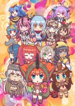 Девушки-кайдзю 2 / Kaijuu Girls: Ultra Kaijuu Gijinka Keikaku 2nd Season (2018) [1-12 из 12]